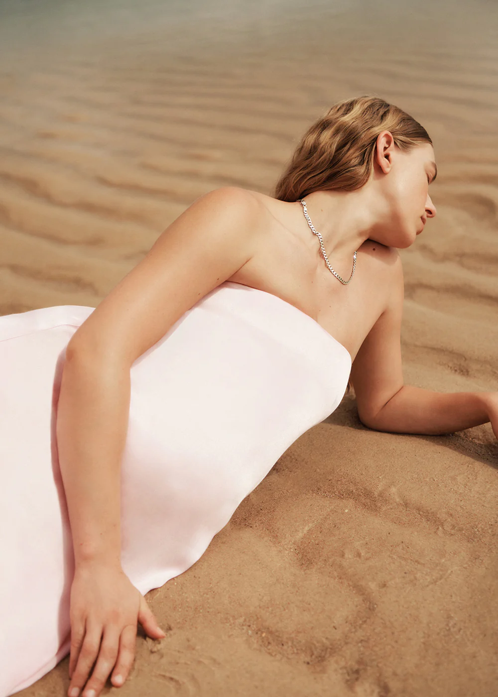 Brushed Satin Gown - Image 11