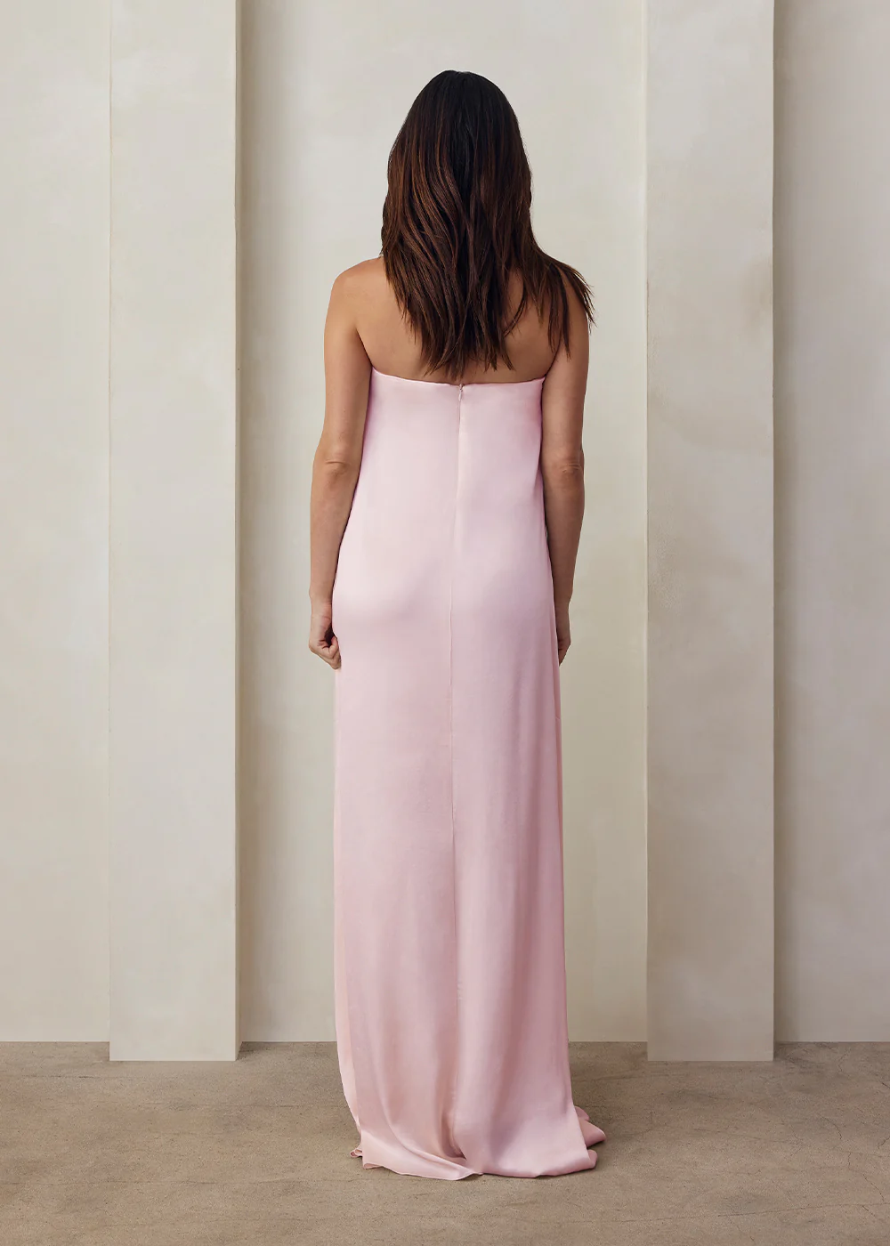 Brushed Satin Gown - Image 13