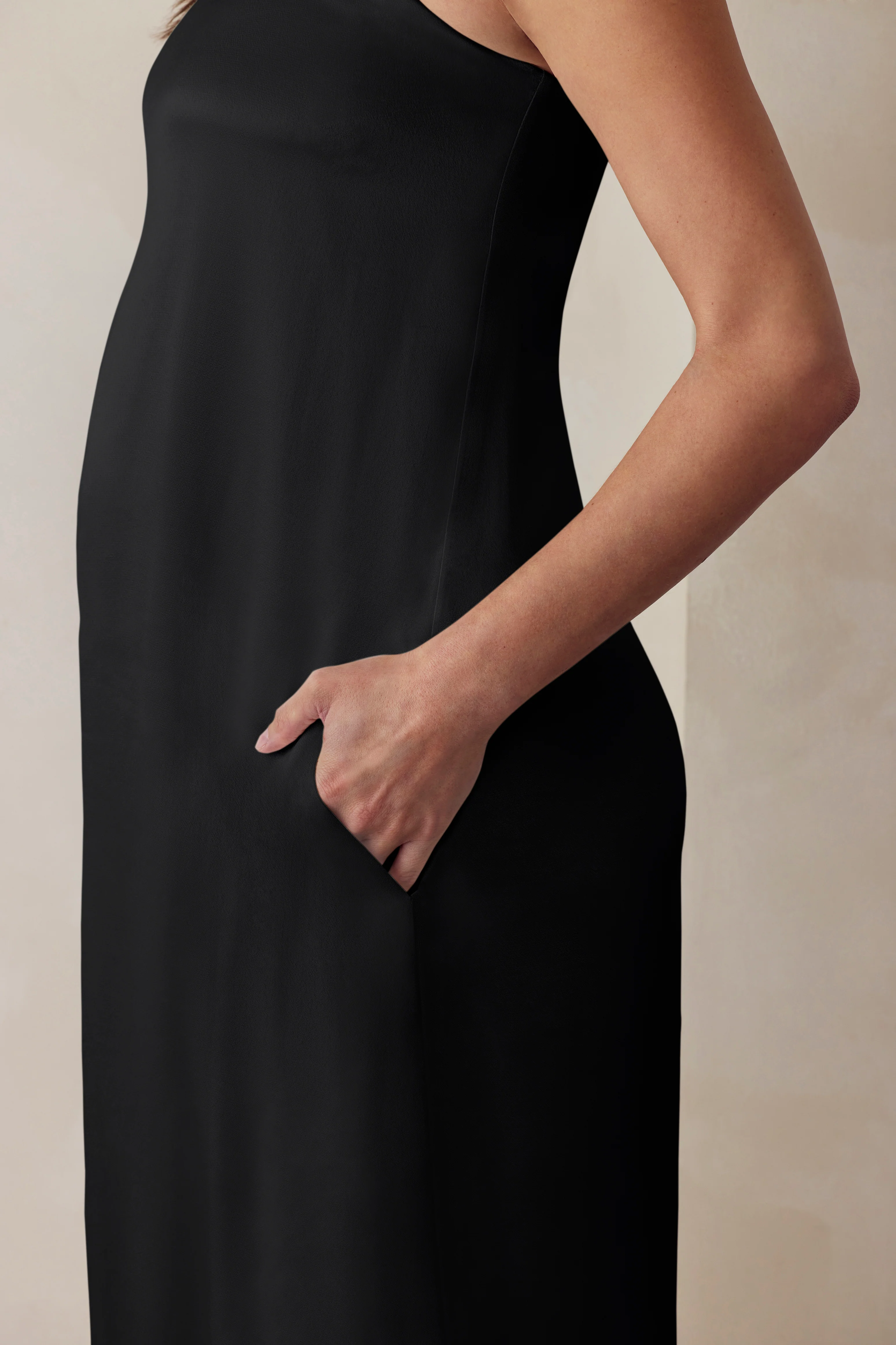 Brushed Satin Gown - Image 29