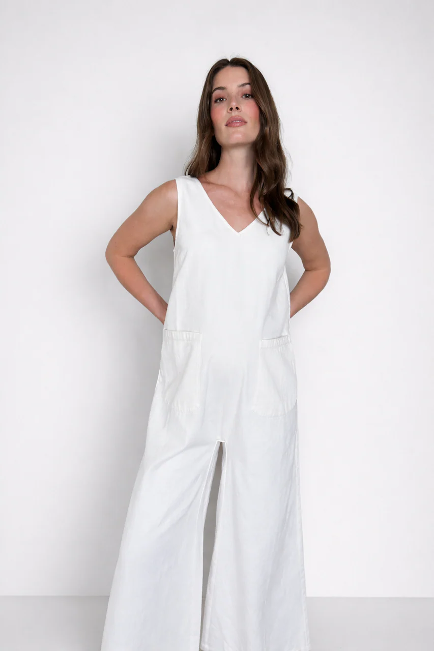 Denim Oversized Jumpsuit - Image 3