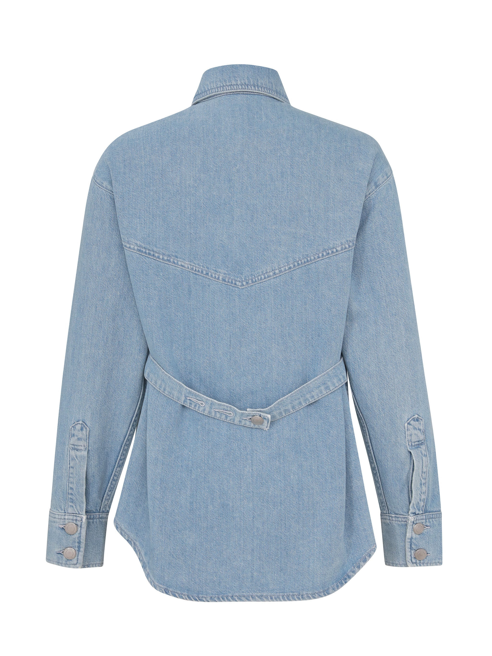DL1961 x Bumpsuit Addison Overshirt Maternity - Image 8