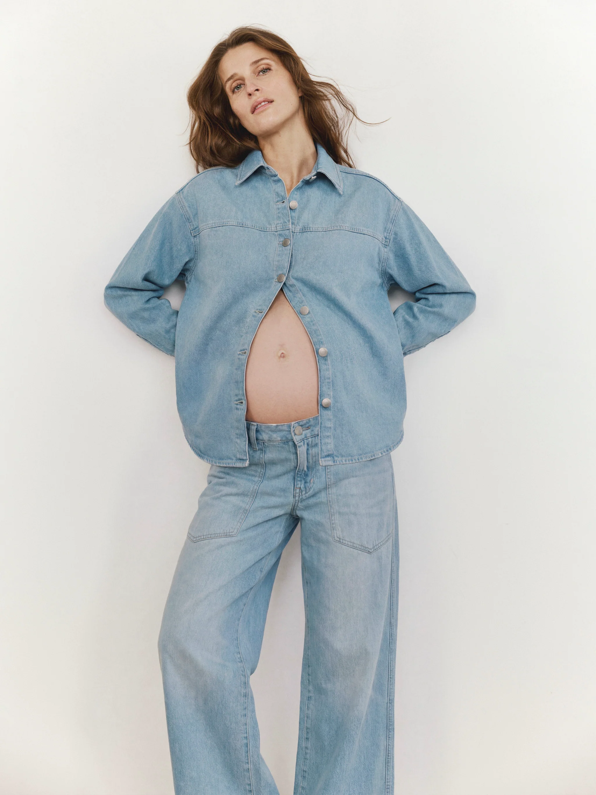 DL1961 x Bumpsuit Hepburn Wide Leg - Image 4