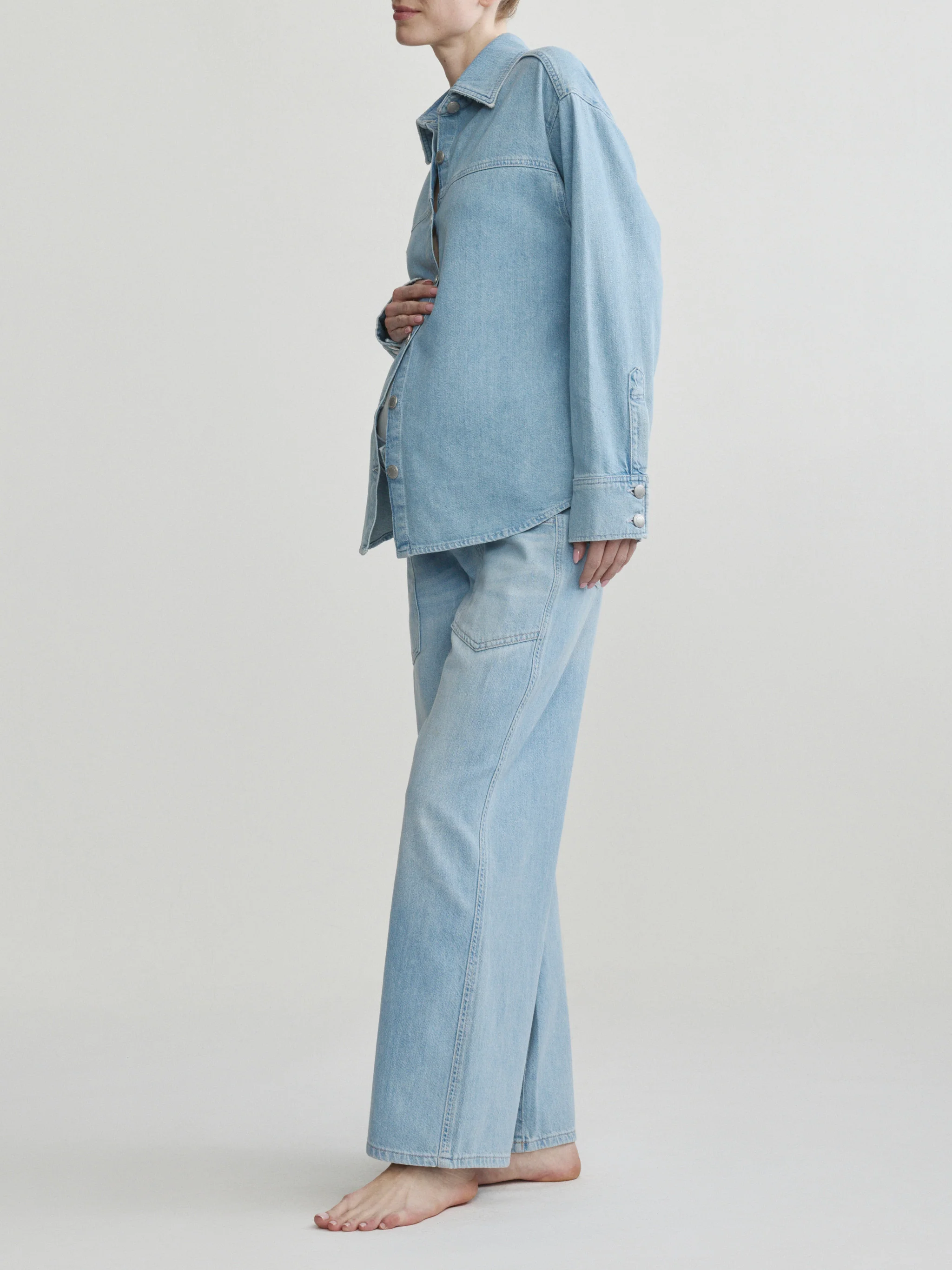 DL1961 x Bumpsuit Hepburn Wide Leg - Image 5