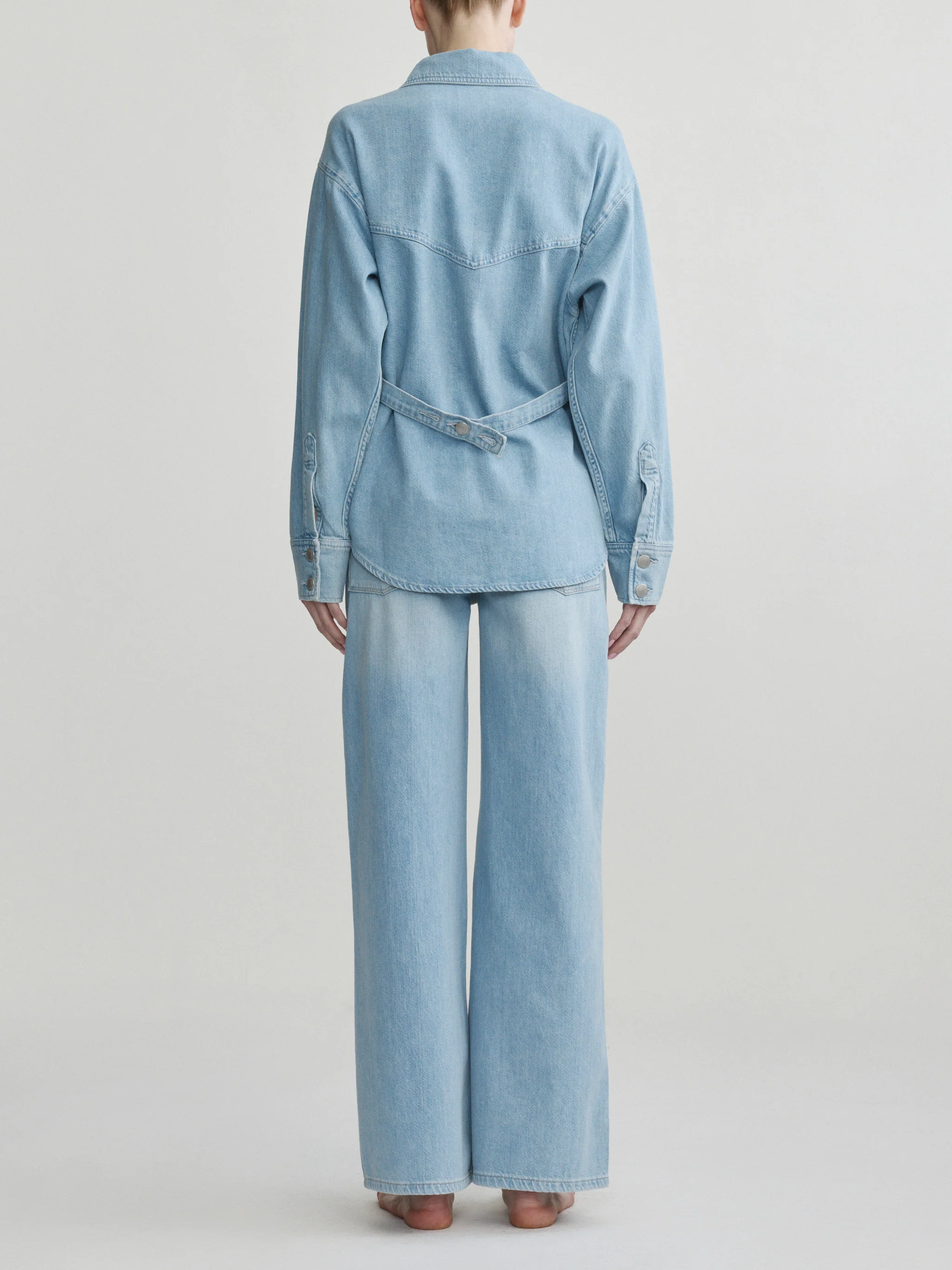 DL1961 x Bumpsuit Hepburn Wide Leg - Image 6
