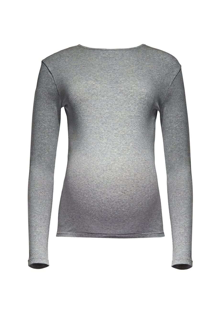 Cotton Rib Long Sleeve Tee - Image 6