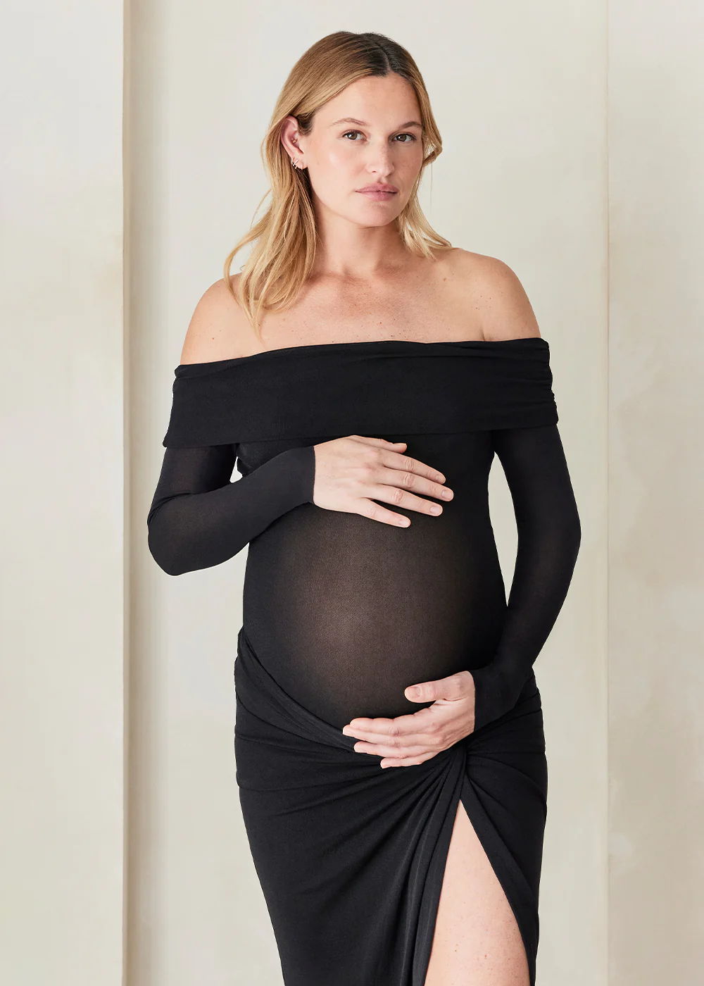 Off The Shoulder Soft Mesh Top - Image 11