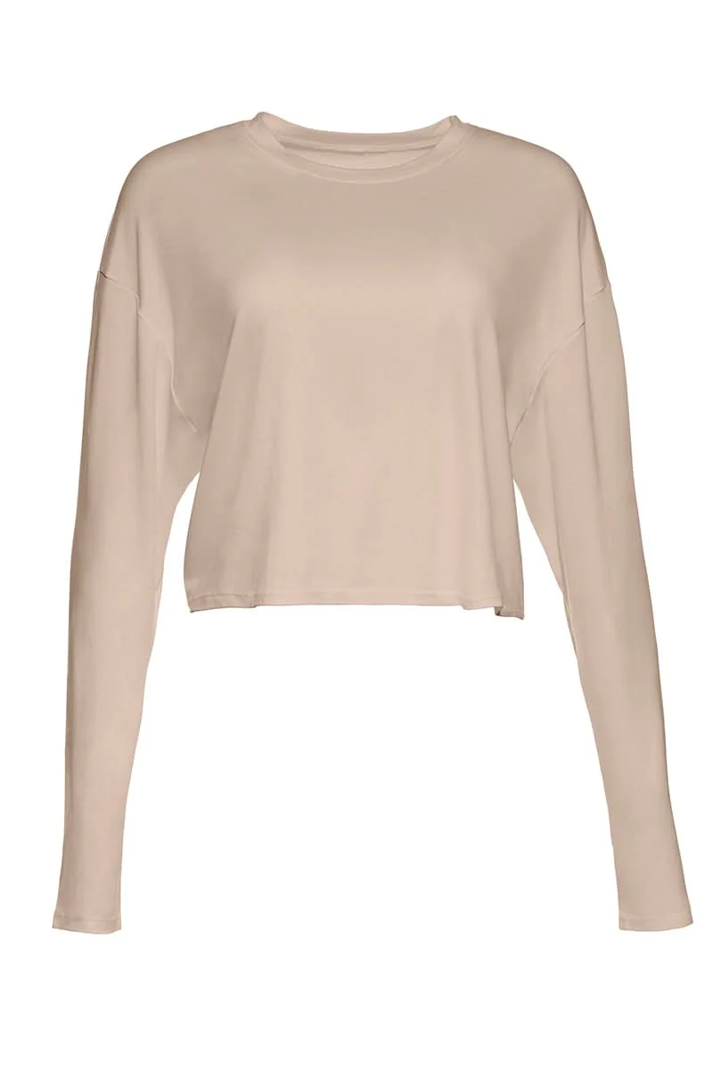 The Cloud Long Sleeve Crop Tee - Image 4