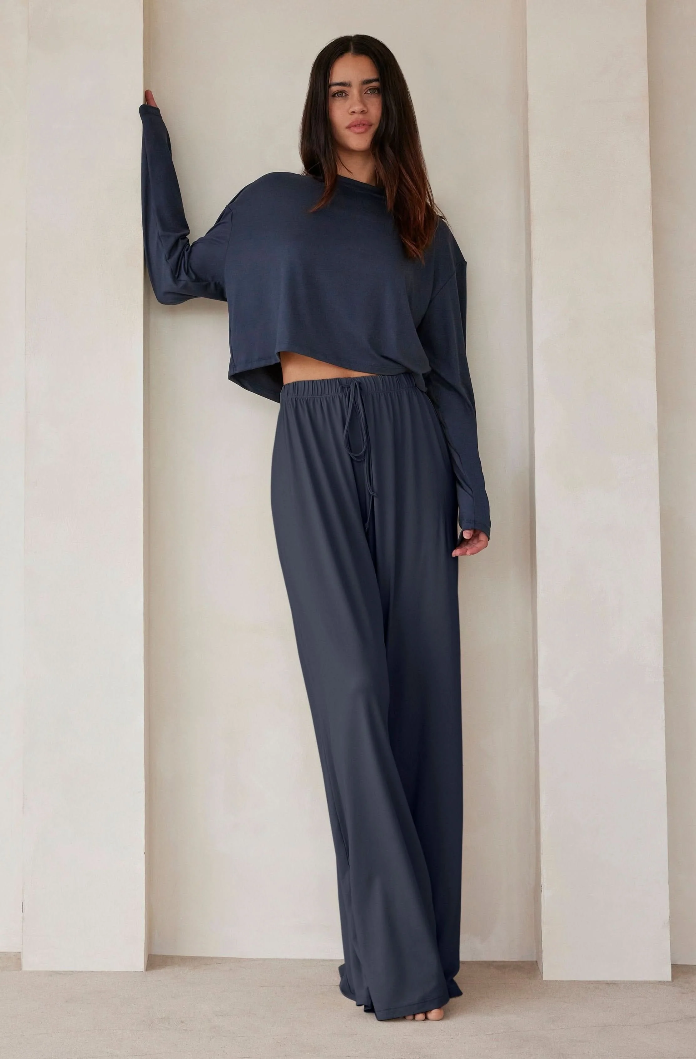 The Cloud Long Sleeve Crop Tee - Image 5
