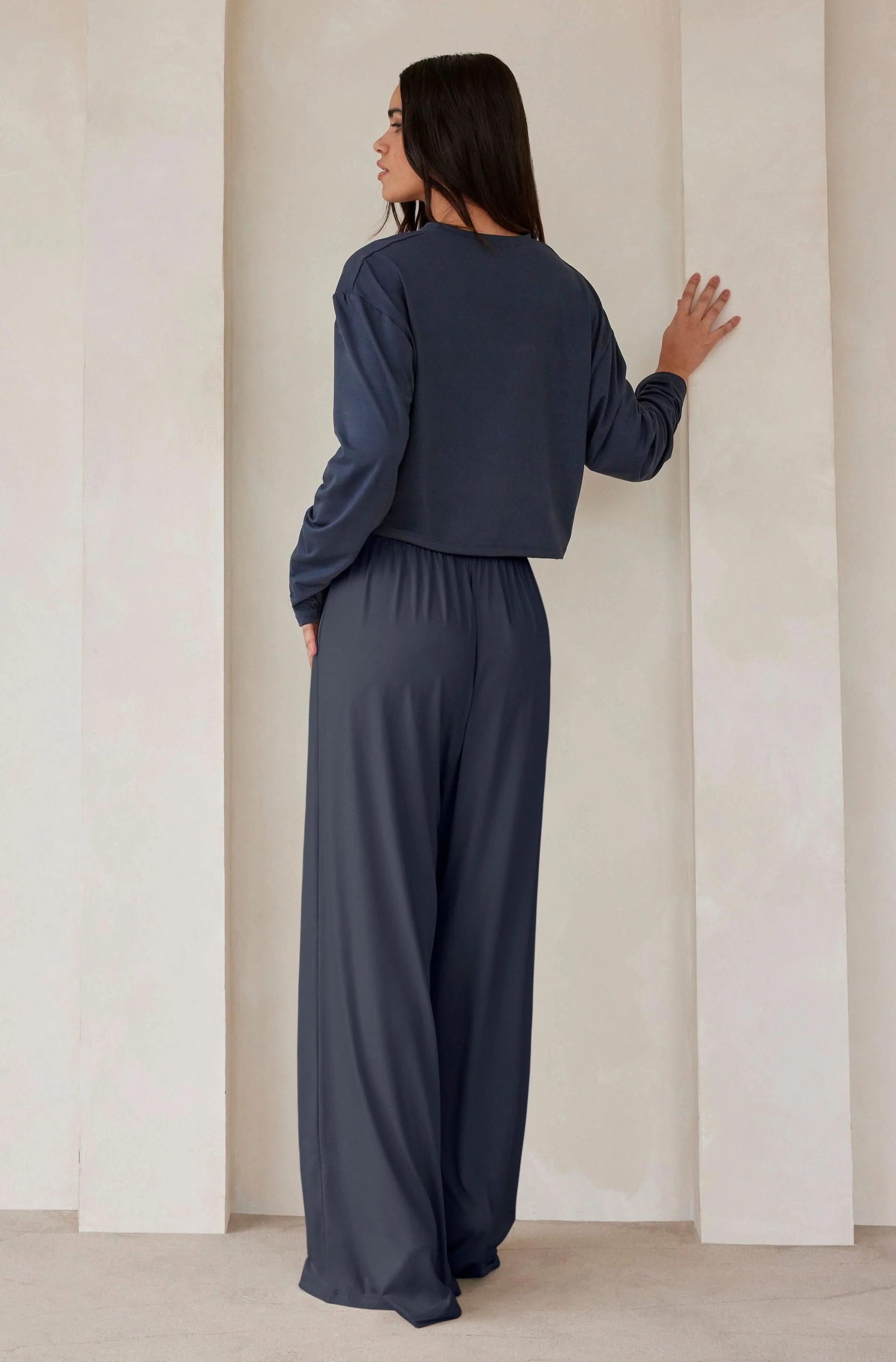 The Cloud Long Sleeve Crop Tee - Image 7