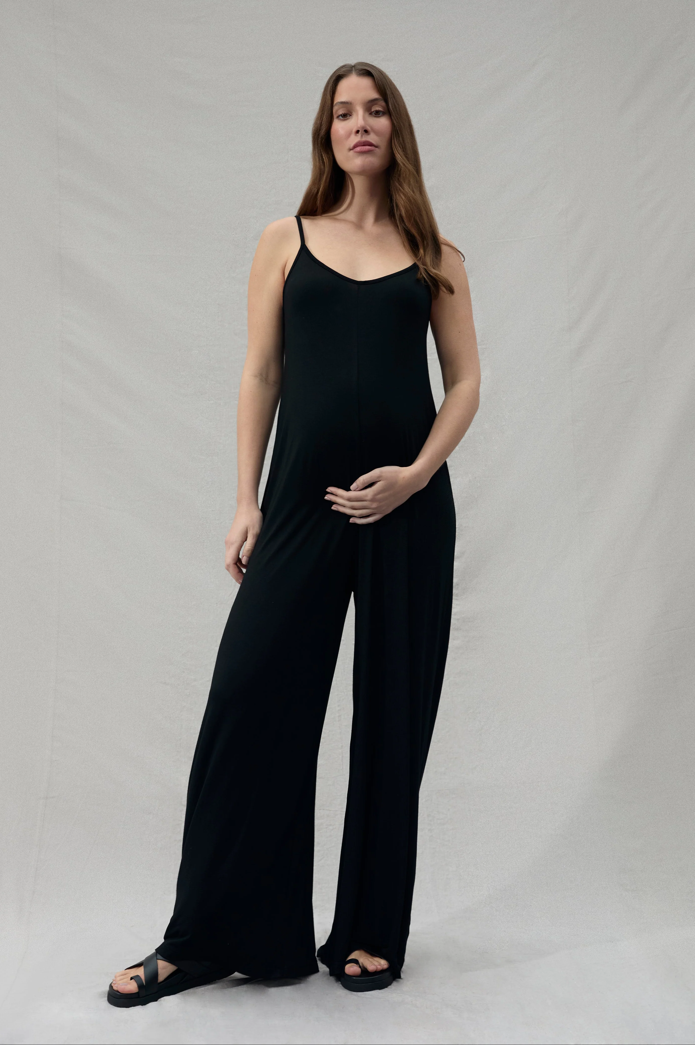 Relaxed Cotton Jumpsuit