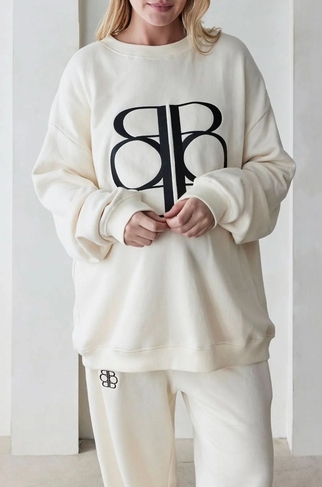 Terry Crewneck Logo Sweatshirt - Image 6