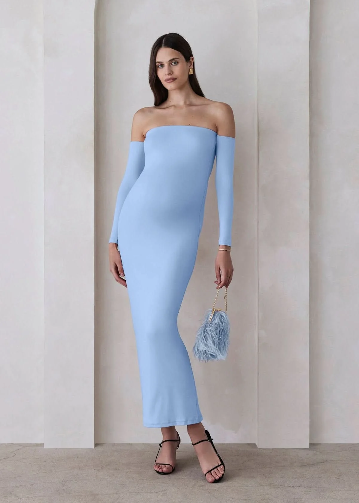 The Angelina Maternity Dress - Image 11