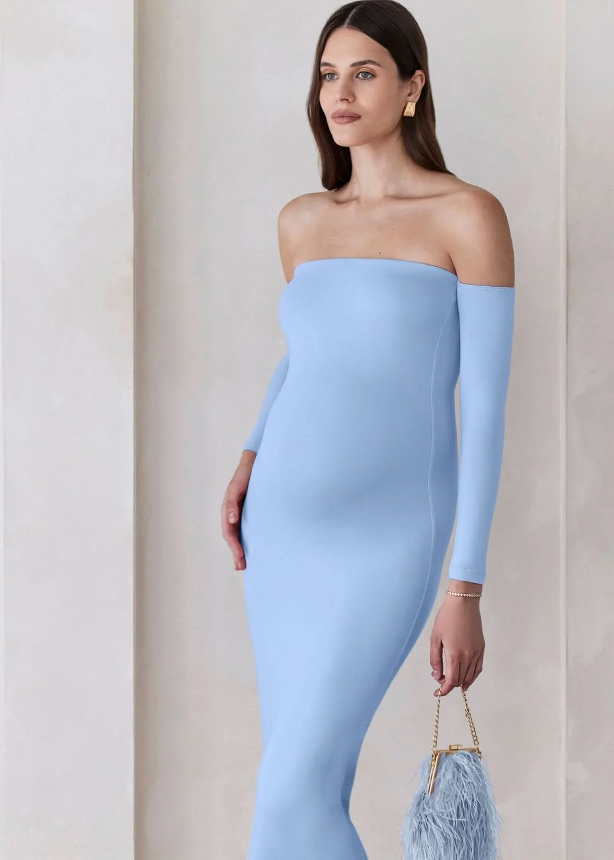 The Angelina Maternity Dress - Image 12