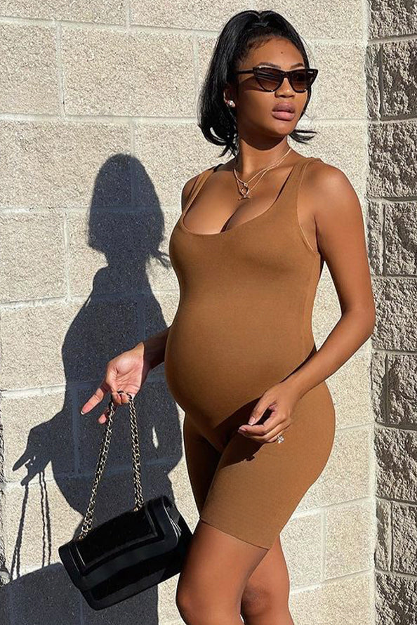 The Cindy Maternity Romper - Image 29