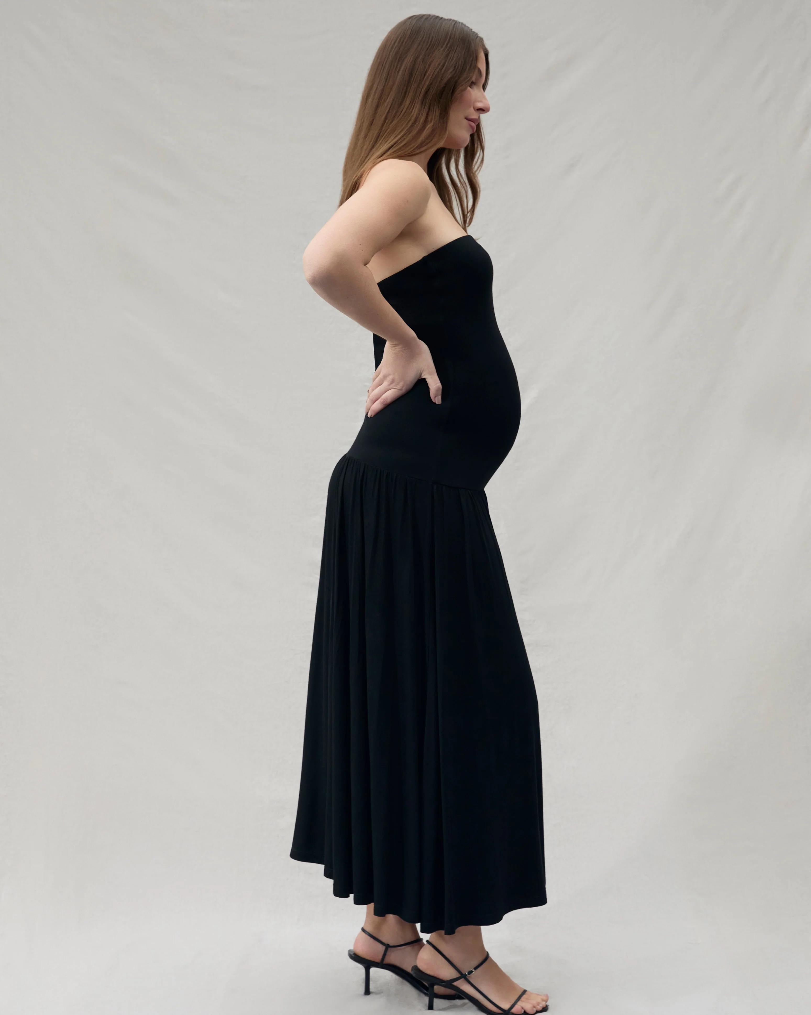 The Cotton Strapless Dress - Image 3