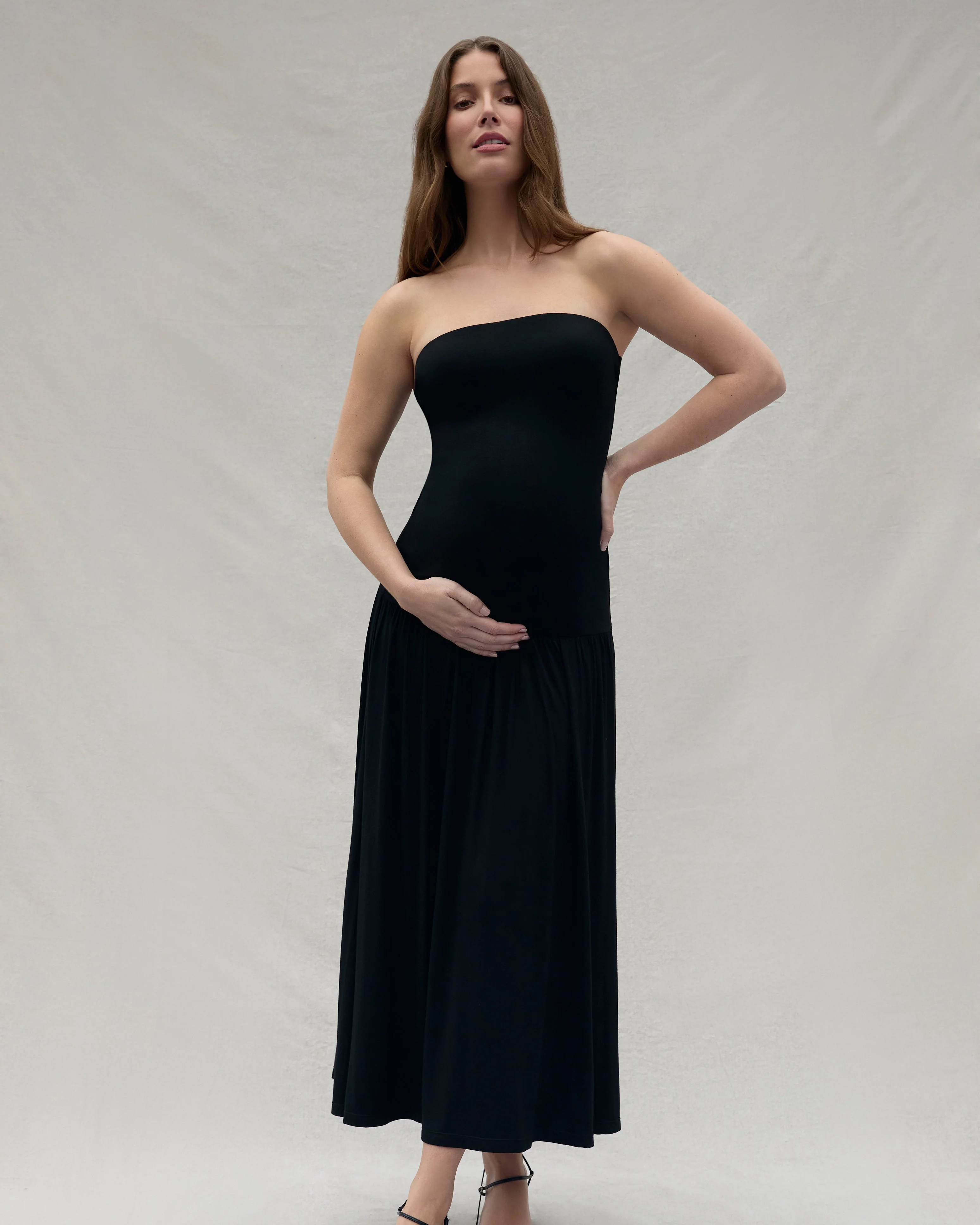 The Cotton Strapless Dress - Image 4