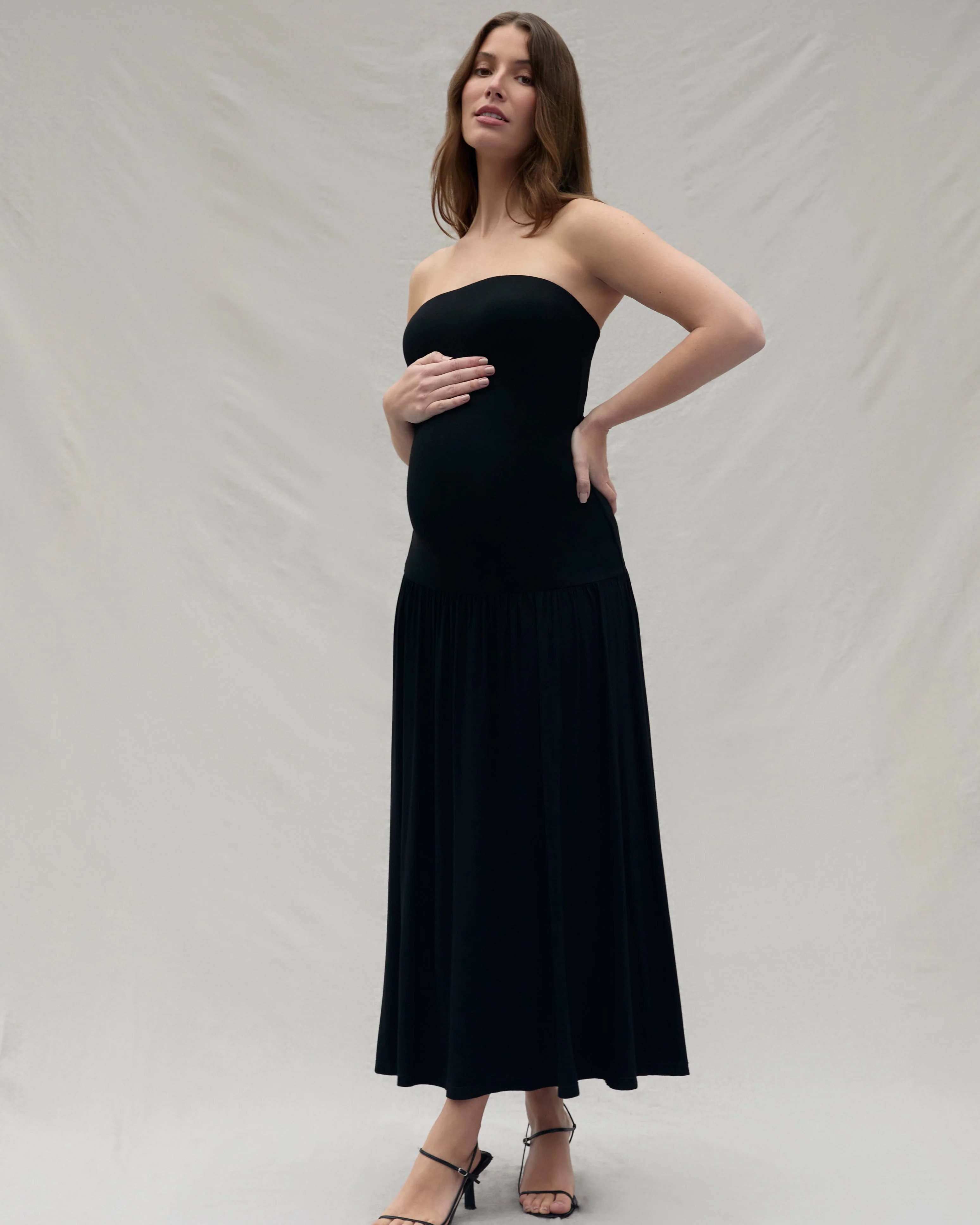 The Cotton Strapless Dress - Image 5