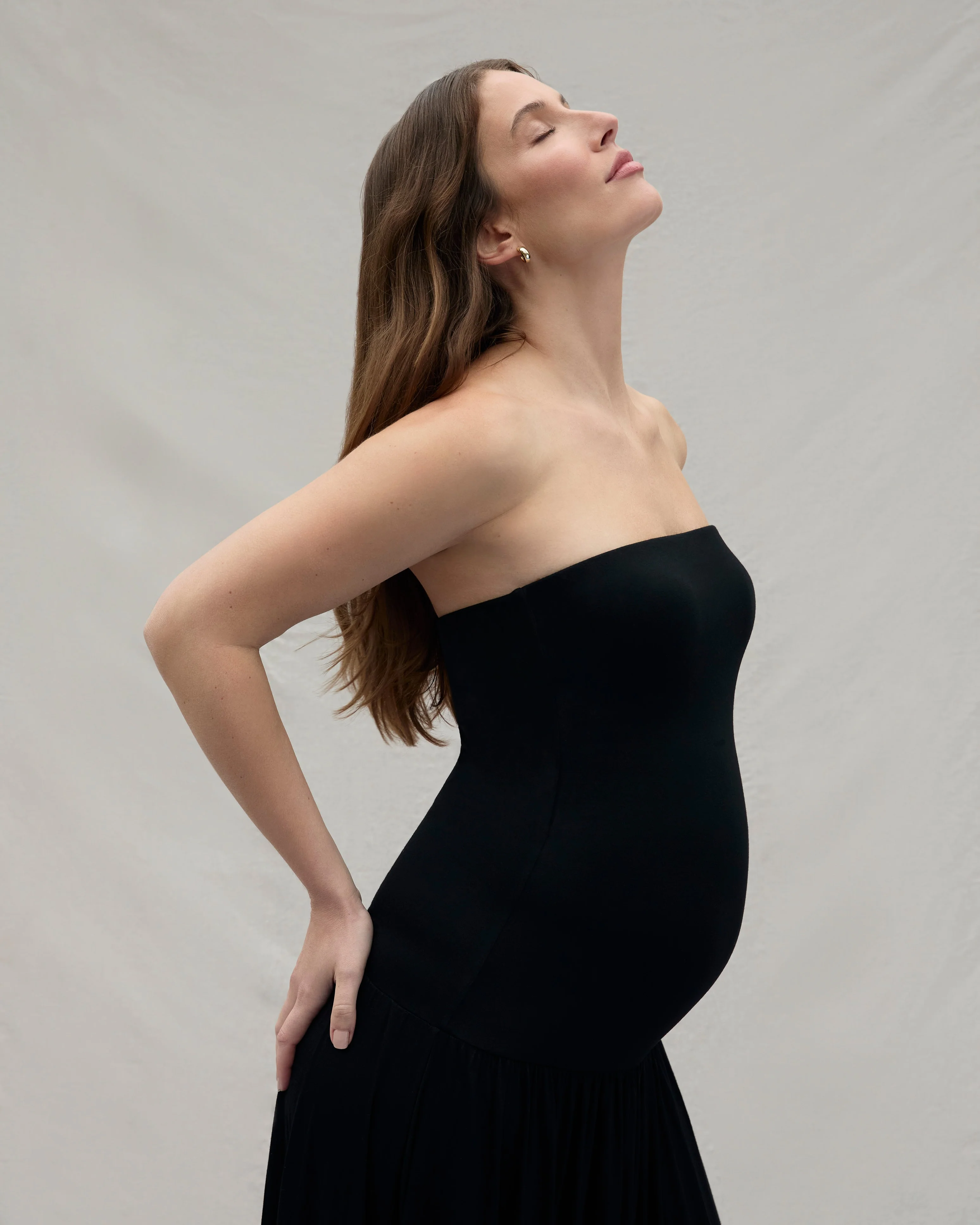 The Cotton Strapless Dress - Image 6