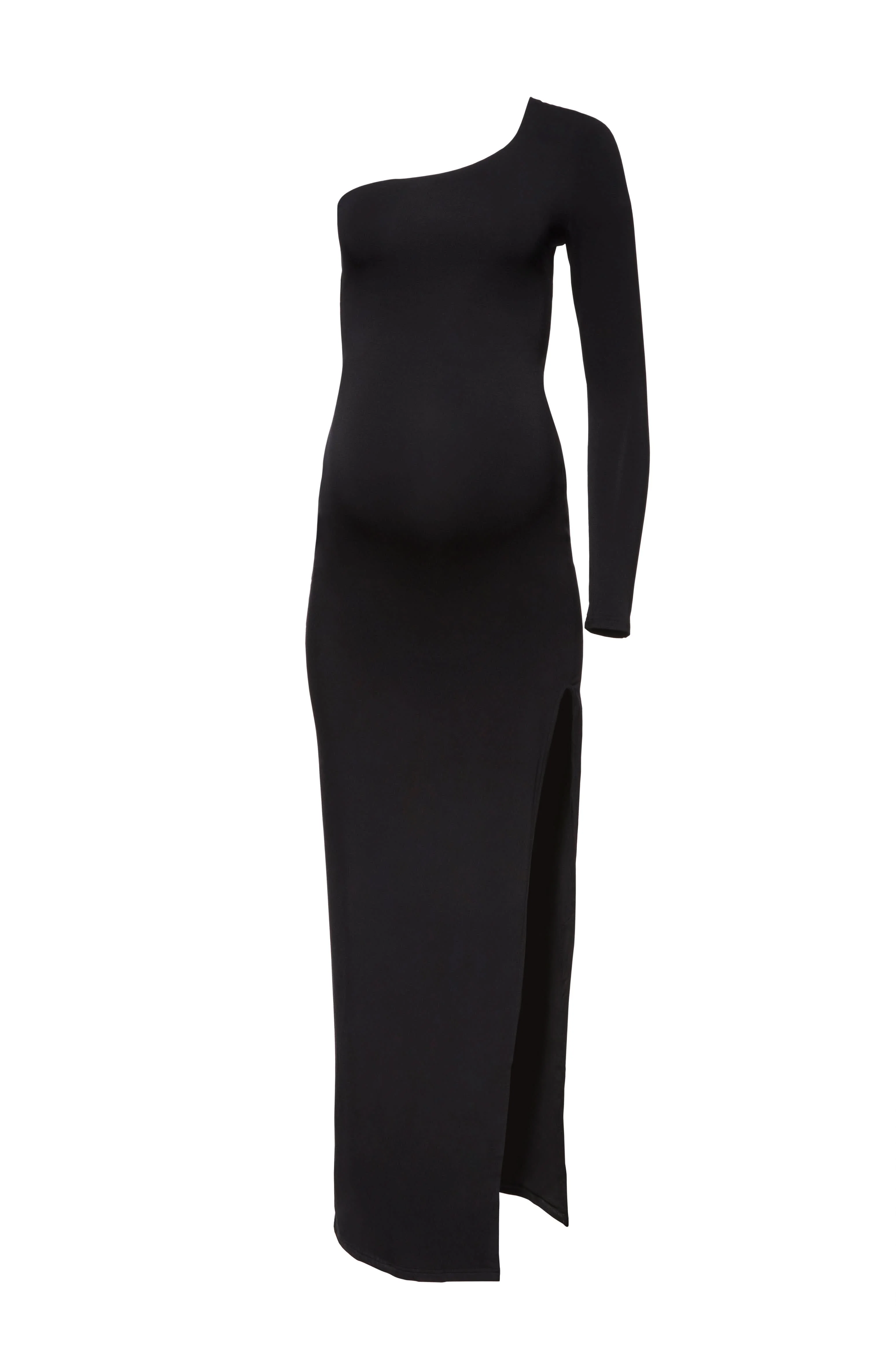 The One Shoulder Evening Maternity Dress - Image 4