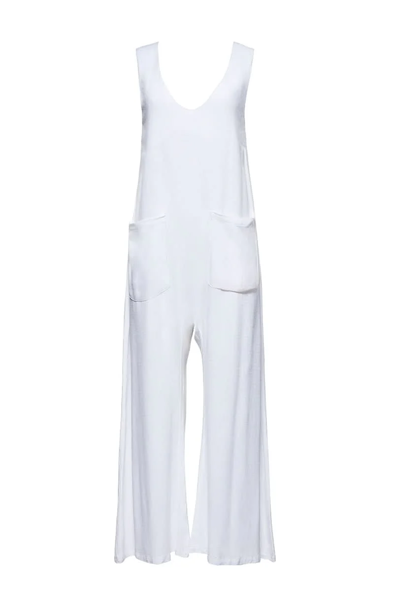 Oversized Linen Jumpsuit - Image 5