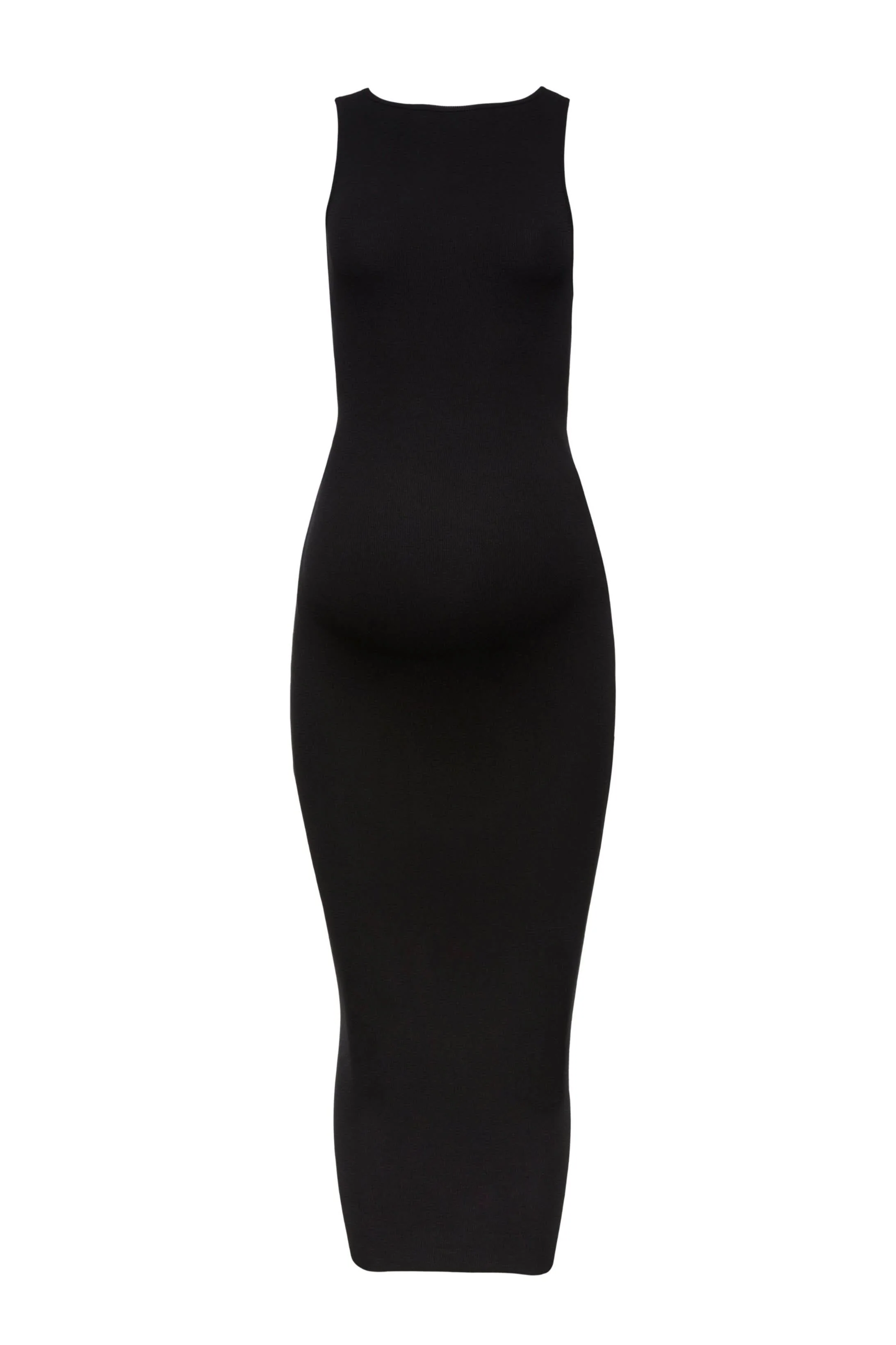 Soft Rib Boatneck Midi Dress - Image 7