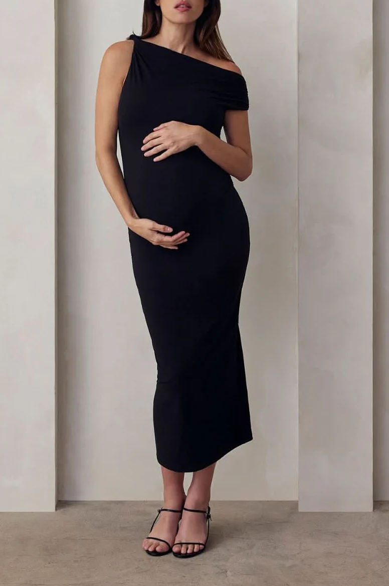 Twisted Airbrush Midi Dress - Image 3